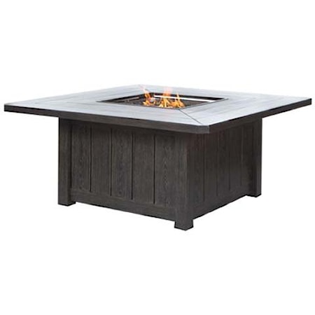 54 Inch Square Fire Pit